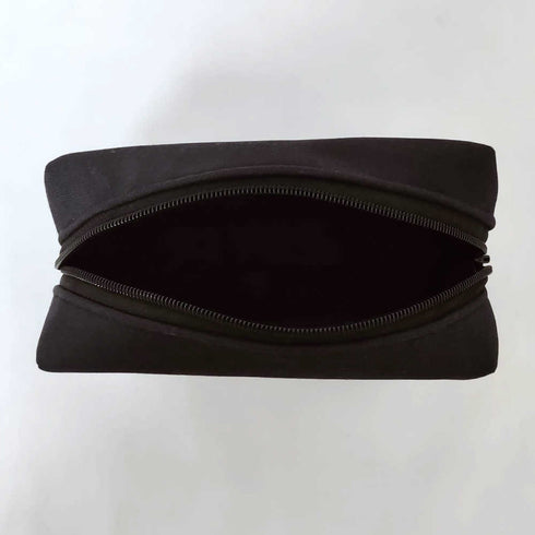 Personalised Black Printed Box Pouch