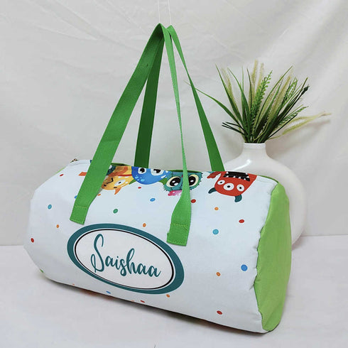 Personalised Multicolor Printed Kids Swimming Duffle Bag