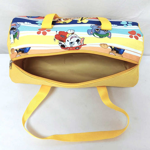 Personalised Dogs Printed Kids Swimming Duffle Bag