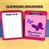 Personalized Kids Examboard & Clipboard Organizer