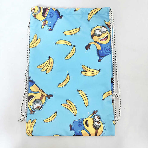 Personalised Cartoon Printed Kids Drawstring Bag