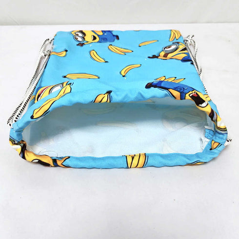 Personalised Cartoon Printed Kids Drawstring Bag