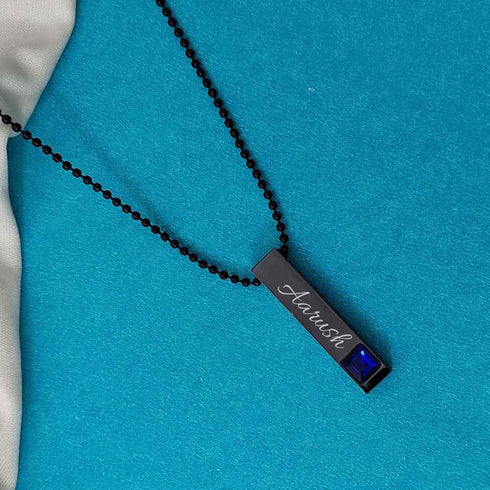 Customized Bar Pendant / Stone Pendant