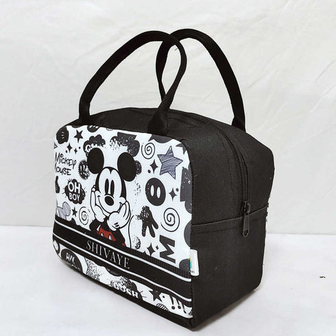 Personalised Cartoon Printed Kids Lunch Bag With Handle