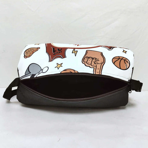 Personalised Ball Printed Kids Sling Duffle Bag