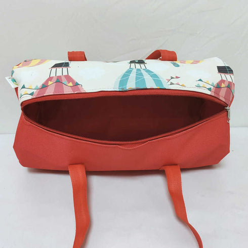 Personalised Air Balloon Printed Kids Swimming Duffle Bag