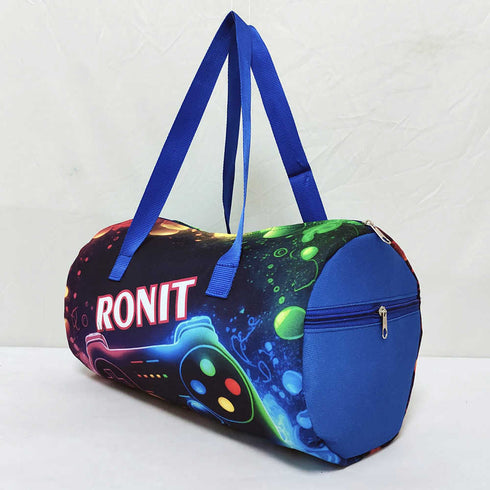 Personalised Game Printed Kids Swimming Duffle Bag