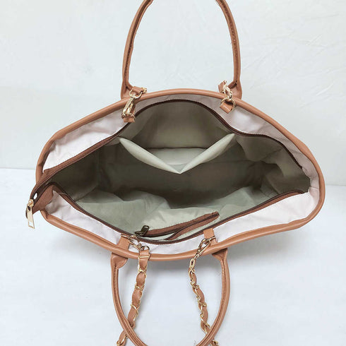 Purple Strap Floral Printed Personalised Luna Handbag