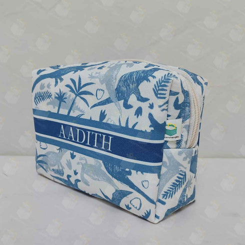 Personalised Animal Printed Kids Box Pouch