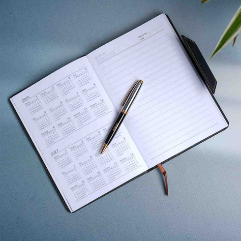 Personalised Bosch Diary & Virtus Pen set