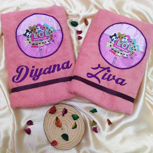 Personalized Printed Kids Towel