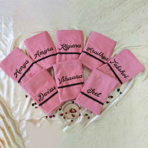 Personalized Bath Towel For Women's