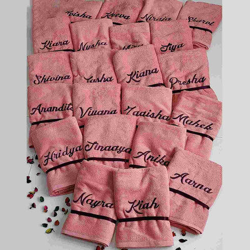 Personalized Bath Towel For Women's