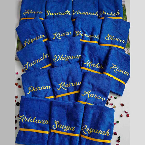 Personalized Bath Towel For Women's