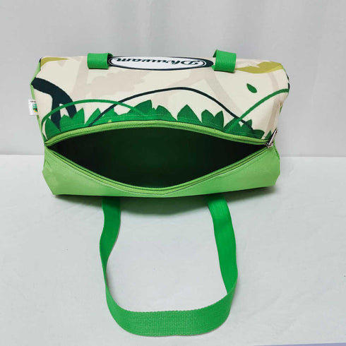 Personalised Leaf's Printed Kids Swimming Duffle Bag