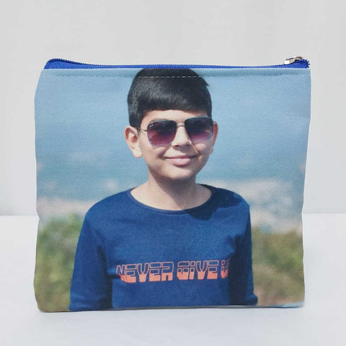 Personalised Photo Printed Kids Wet Pouch