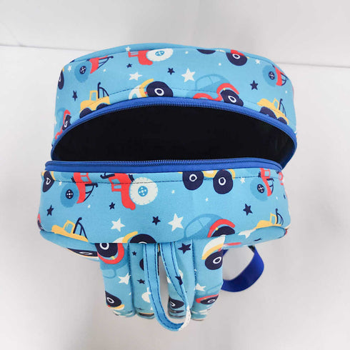 Personalised Car Printed Kids Bag Pack