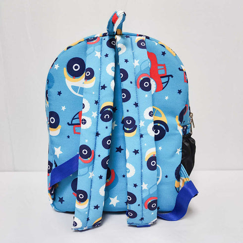 Personalised Car Printed Kids Bag Pack