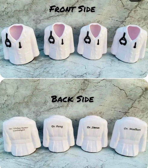Personalised Doctor Pen Stand/ Doctor Coat Pen Stand