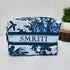 Personalised Blue Printed Neck Pillow Combo Gift Set
