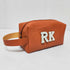 Personalised PU Duffle Sling Bag & Pouch Combo Gift Set for Men - Tan