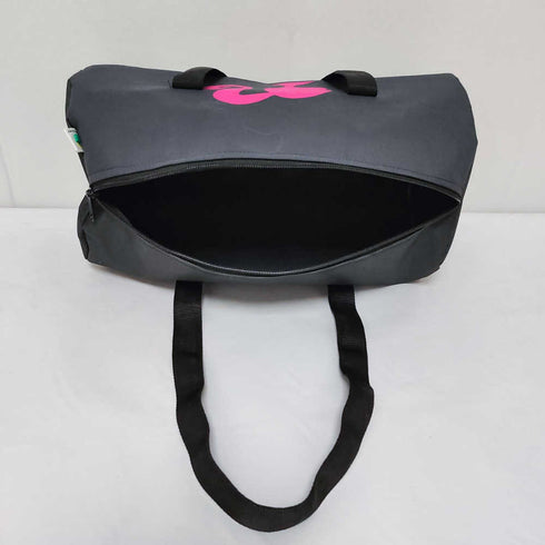 Personalised Black Printed Kids Swimming Duffle Bag