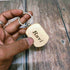 Personalised MDF Photo Name Keychain