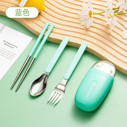 Personalized Tedemei Foldable Cutlery Set