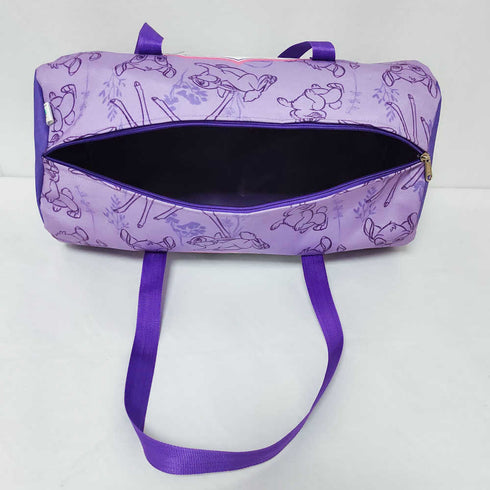 Personalised Rabbit Printed Kids Large Swimming Duffle Bag