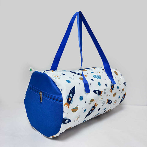 Personalised Kids Large Duffle Bag & Box Pouch Combo Gift Set