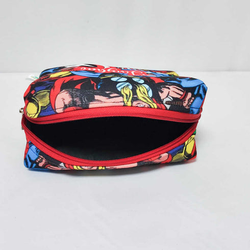 Personalised Cartoon Kids Large Duffle Bag & Box Pouch Combo Gift Set