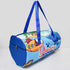 Personalised Fish Printed Kids Large Duffle Bag & Box Pouch Combo Gift Set