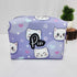 Personalised Kids Cat Face Large Duffle Bag & Box Pouch Combo Gift Set