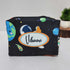 Personalised Kids Space Large Duffle Bag & Box Pouch Combo Gift Set