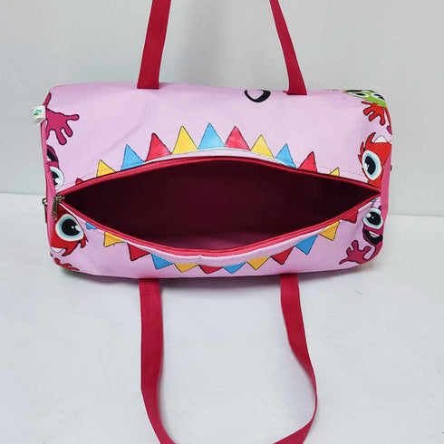 Personalised Kids Large Duffle Bag & Box Pouch Combo Gift Set