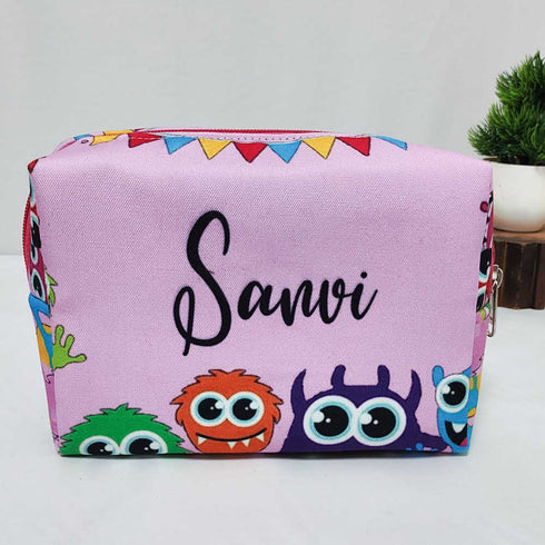 Personalised Kids Large Duffle Bag & Box Pouch Combo Gift Set