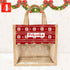 Customized Jute & Canvas Lunch Bag for Christmas