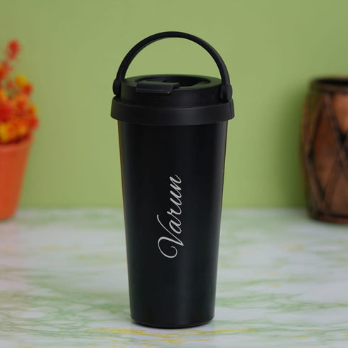 Personalised Steel Vacuum Mug