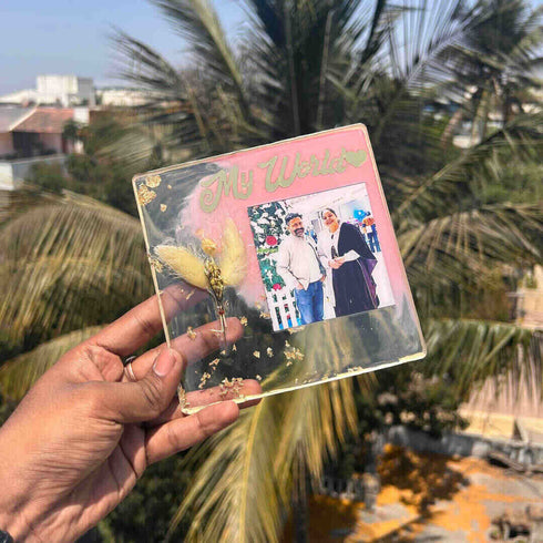 Personalised Mini Resin Photo Frame 1.0