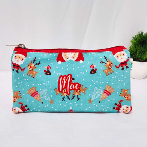 Personalised Pencil Pouch for Christmas