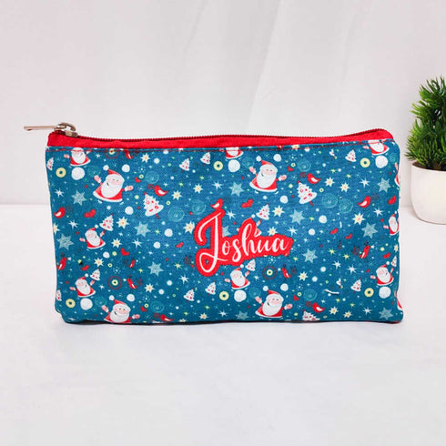 Personalised Pencil Pouch for Christmas