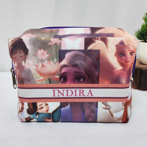 Personalised Cartoon Printed Box Bag Combo Gift Set for Kids