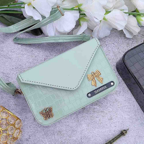 Customized Croc Leather Sling Bag