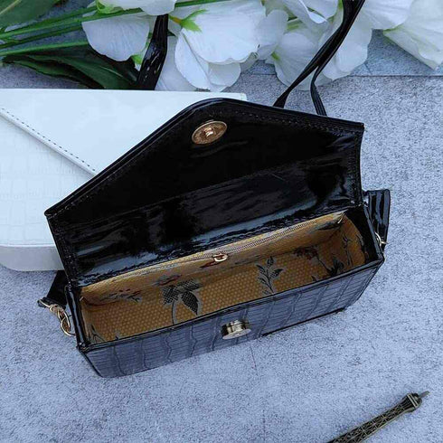 Customized Croc Leather Sling Bag