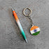 Personalised Tiranga Pen Keychain Set