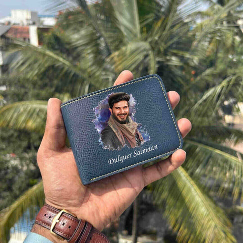 Personalised Artistic Printed Unisex Zip Wallet