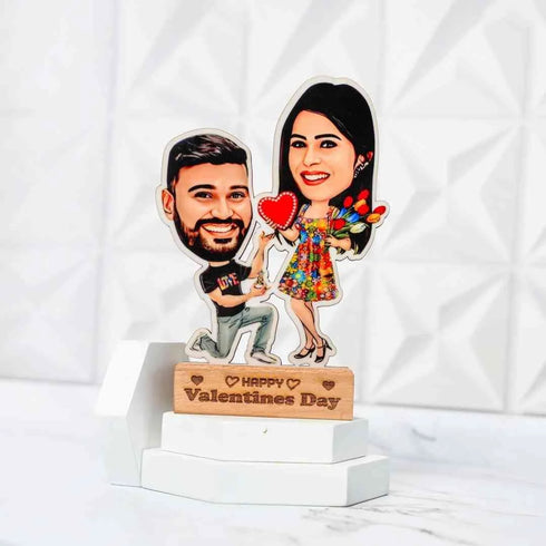Personalised Table Top Photo Standee | Valentine Gifts