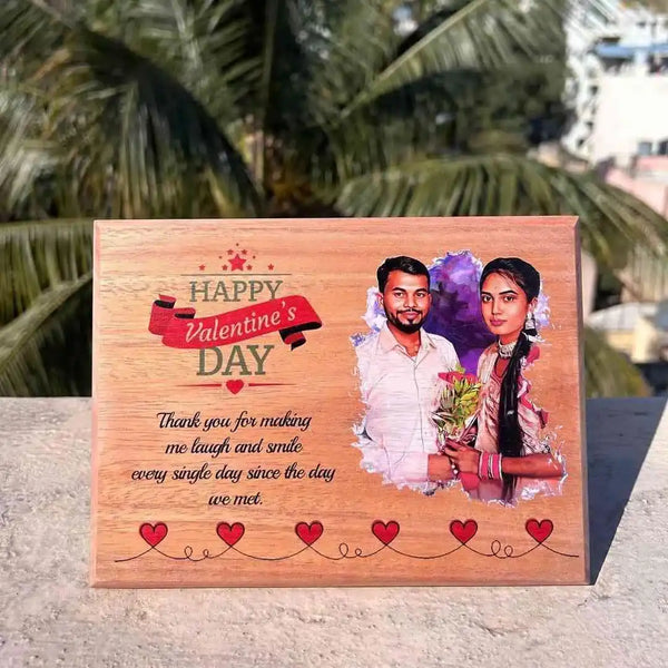 Personalised Gifts for Couple | Wooden Frame