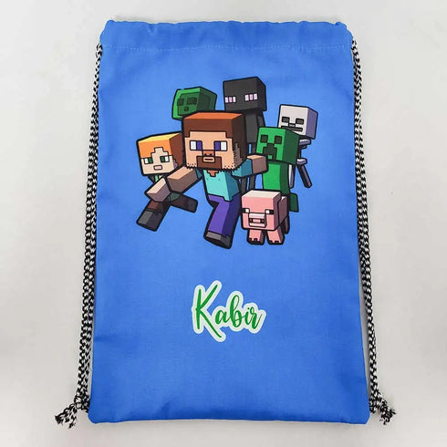 Personalised Drawstring Bag for Kids