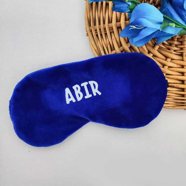 Personalized Kids Eye Mask - Blue
